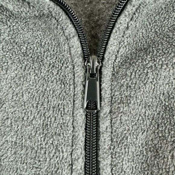 Columbia Fleece Jacket Mens Extra Large Grey Outdoors Hiking Granite Mountain - Picture 5 of 15